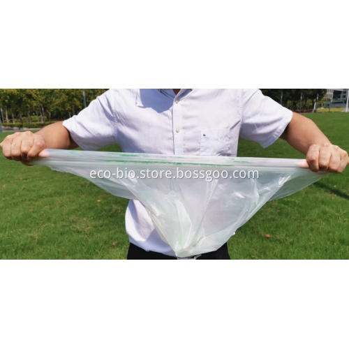 Sacs poubelles biodégradables compostables bioplastiques pour l&#39;extérieur